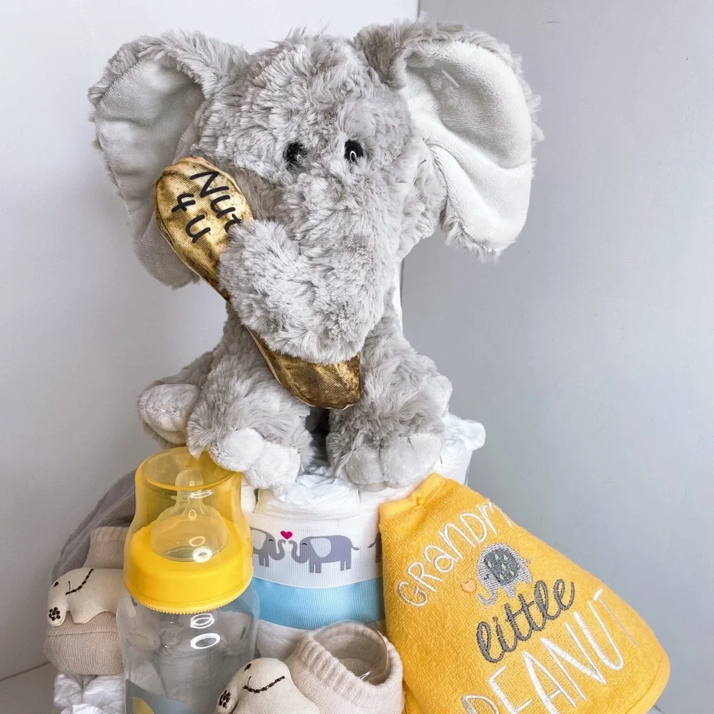 Elephant Diaper Cake